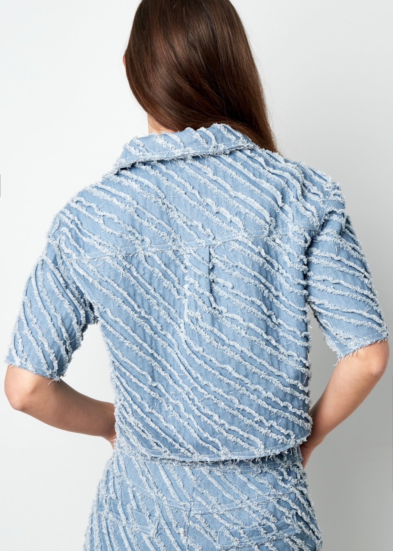 Denim Festival Top