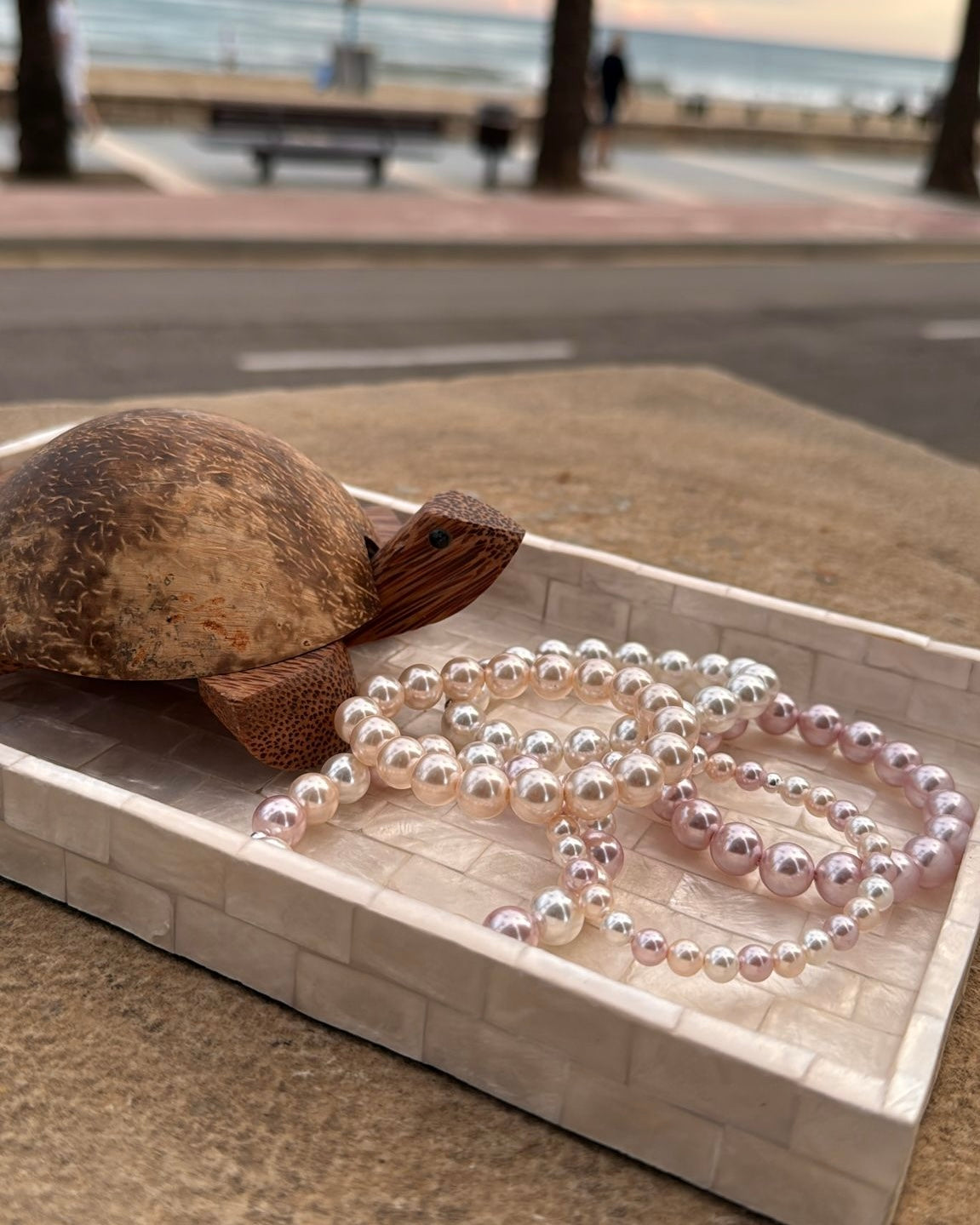 Glasparel armbanden